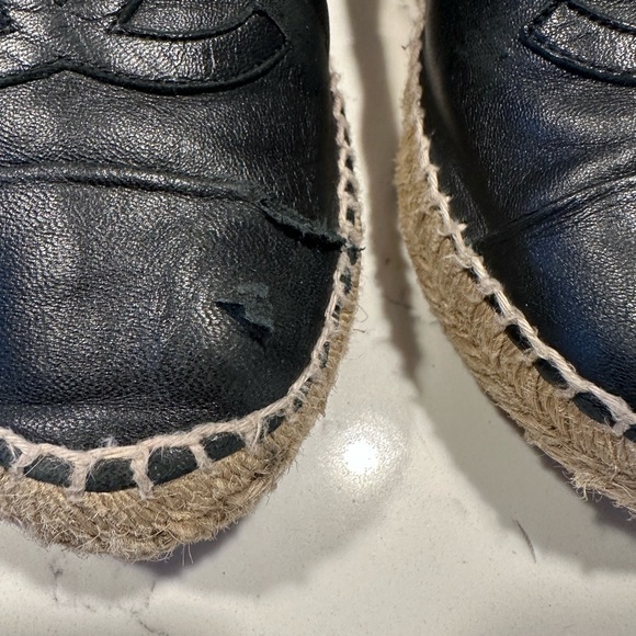 Chanel espadrille leather size 39 - Picture 4 of 12